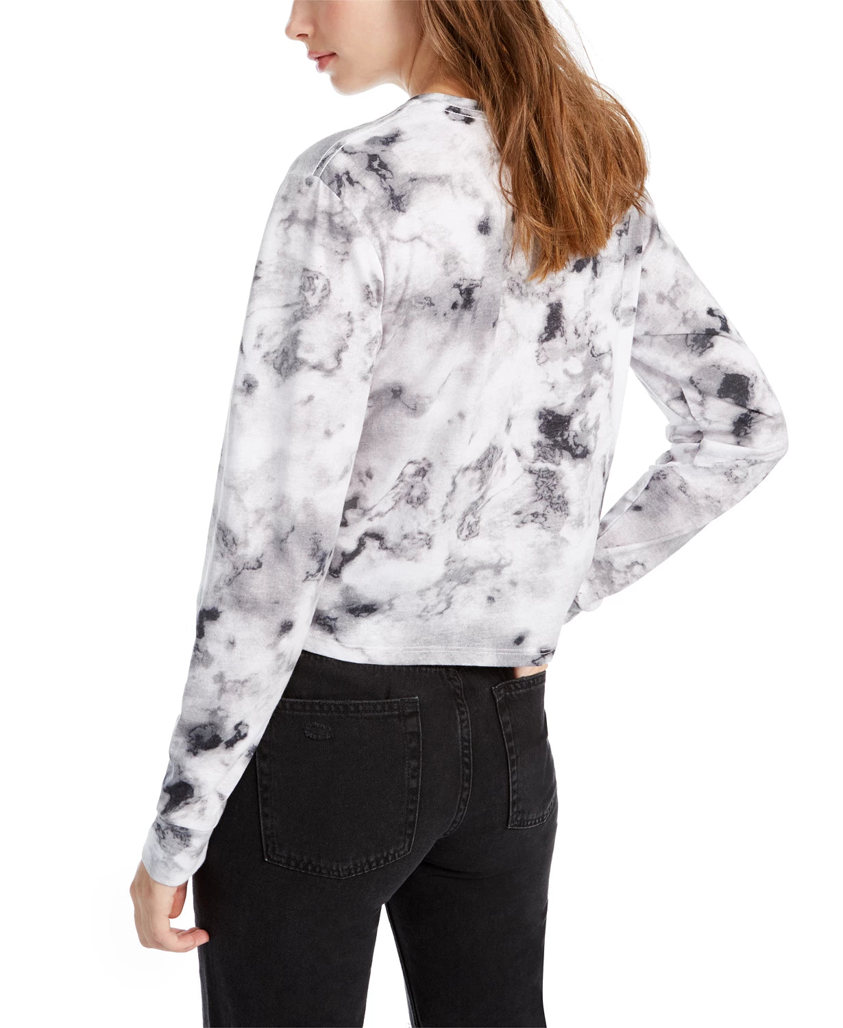 Blusa com estampa gráfica do Mickey Mouse Tie Dye da Disney Junior, cinza, tamanho extragrande