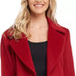 Karen Kane Blazer Feminino de Um Botão Vermelho Tamanho Grande