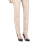 Jeans feminino estilo &amp; Co Petite Tummy Control com perna justa, rosa, tamanho 14P