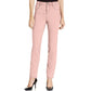 Jeans feminino estilo &amp; co com controle de barriga, perna justa, rosa, tamanho 16, pequeno