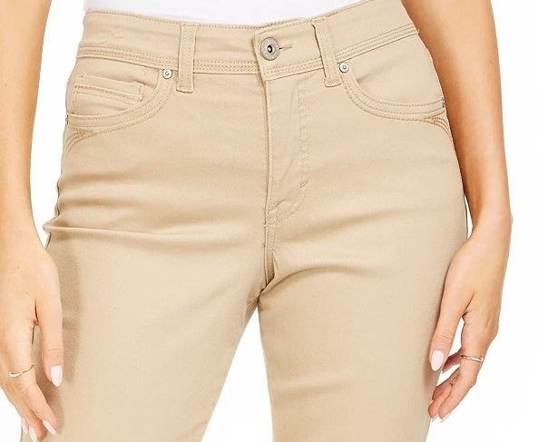 Jeans skinny com controle de barriga feminino Style &amp; Co, marrom, tamanho 22X5