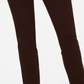 Jeans feminino slim com controle de barriga estilo &amp; co, marrom, tamanho 6
