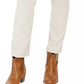 Jeans feminino estilo &amp; co com controle de barriga e perna justa, bege, tamanho 12