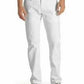 Calça jeans Levi's 514 Straight Fit masculina, branca, tamanho 28x32