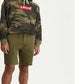 Shorts Levi's 502 Chino 9 1/2" Masculino Verde Tamanho 40