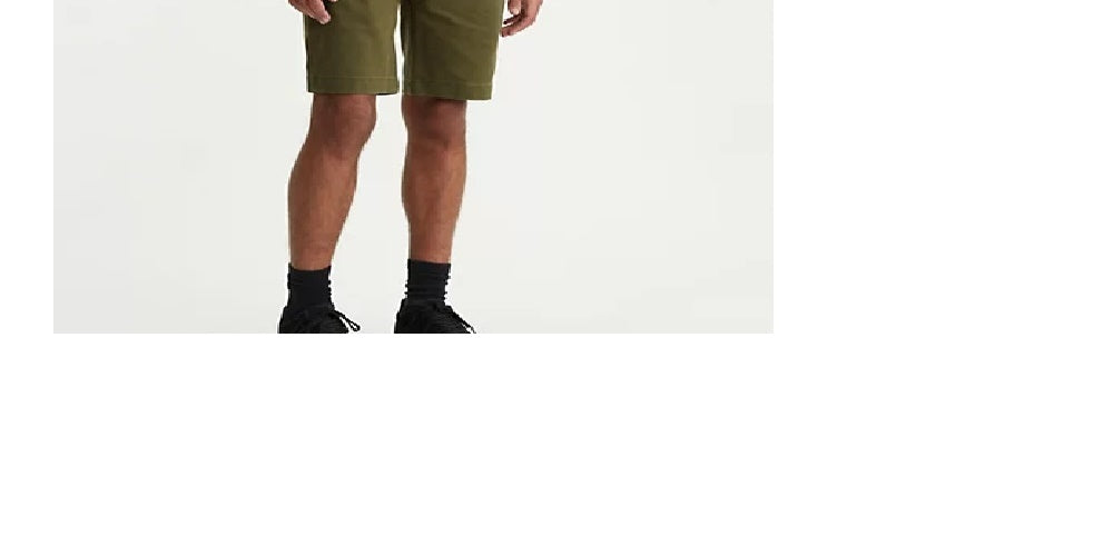 Shorts Levi's 502 Chino 9 1/2" Masculino Verde Tamanho 40