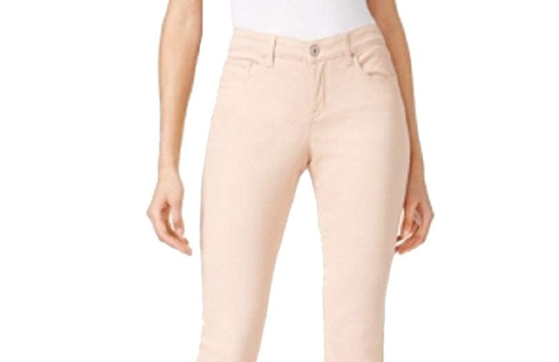 Jeans Curvy Fit Skinny Fashion Feminino Estilo &amp; Co Rosa Tamanho 6