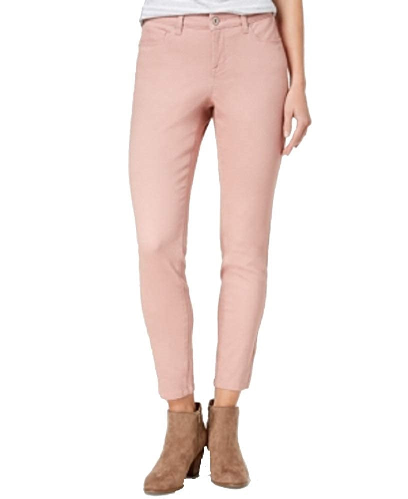 Jeans Curvy Fit Skinny Fashion Feminino Estilo &amp; Co Rosa Tamanho 18