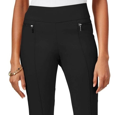 Calça skinny feminina Style &amp; Co, preta, tamanho X-S