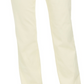 Jeans feminino estilo &amp; co com controle de barriga, perna reta, amarelo, tamanho 6