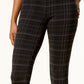 Leggings femininas estampadas Style &amp; Co, pretas, tamanho X-S