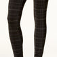 Leggings femininas estampadas Style &amp; Co, pretas, tamanho X-S