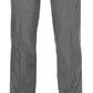 Calça de trabalho masculina Perry Ellis cinza com estampa xadrez elástica, tamanho 36x29