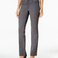 Calça jeans feminina Charter Club Lexington reta cinza escuro tamanho 4