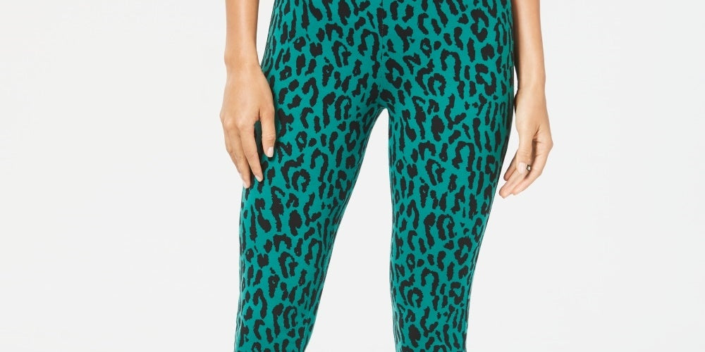 Leggings femininas estampadas Thalia Sodi, tamanho X-S