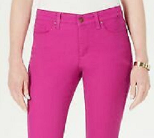 Calça jeans skinny feminina Bristol da Charter Club, rosa escuro, tamanho 4