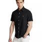 Camisa Oxford Ralph Lauren Masculina Classic Fit Preta Tamanho X-S