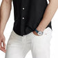 Camisa Oxford Ralph Lauren Masculina Classic Fit Preta Tamanho X-S