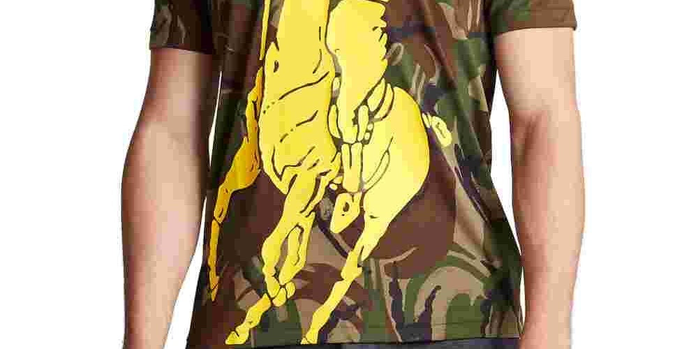 Camiseta Polo Sport Classic Fit Algodão Ralph Lauren Masculina Verde Tamanho X-G