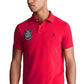 Camisa Polo Masculina Ralph Lauren Slim Fit Vermelha Lunar Tamanho P