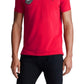 Camisa Polo Masculina Ralph Lauren Slim Fit Vermelha Lunar Tamanho P