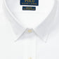 Camisa social Ralph Lauren masculina de corte clássico e fácil de cuidar, branca, tamanho 18x34-35