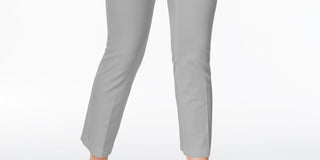 Calça Cropped Feminina Alfani Cinza Tamanho 10 Petite