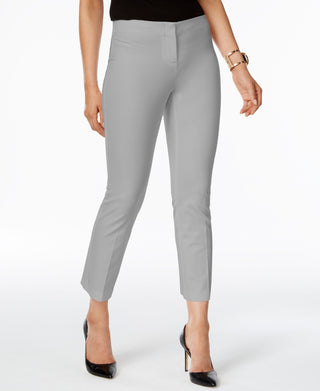 Calça Cropped Feminina Alfani Cinza Tamanho 6 Petite