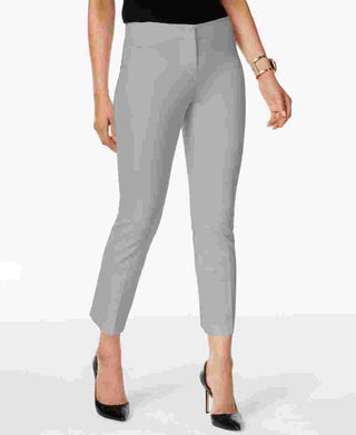 Calça Cropped Feminina Alfani Cinza Tamanho 8 Petite