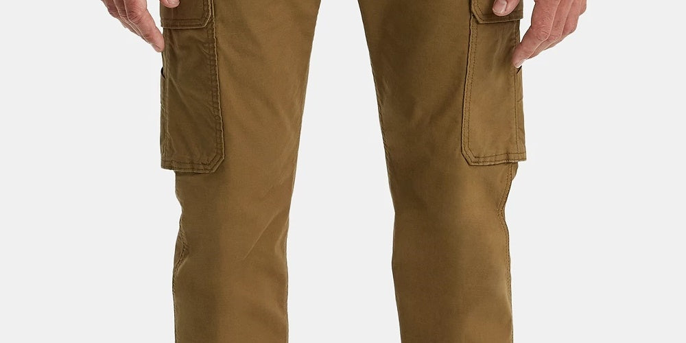 Calça cargo Levi's 502 Aviator Tapered masculina, azul, tamanho 36x32