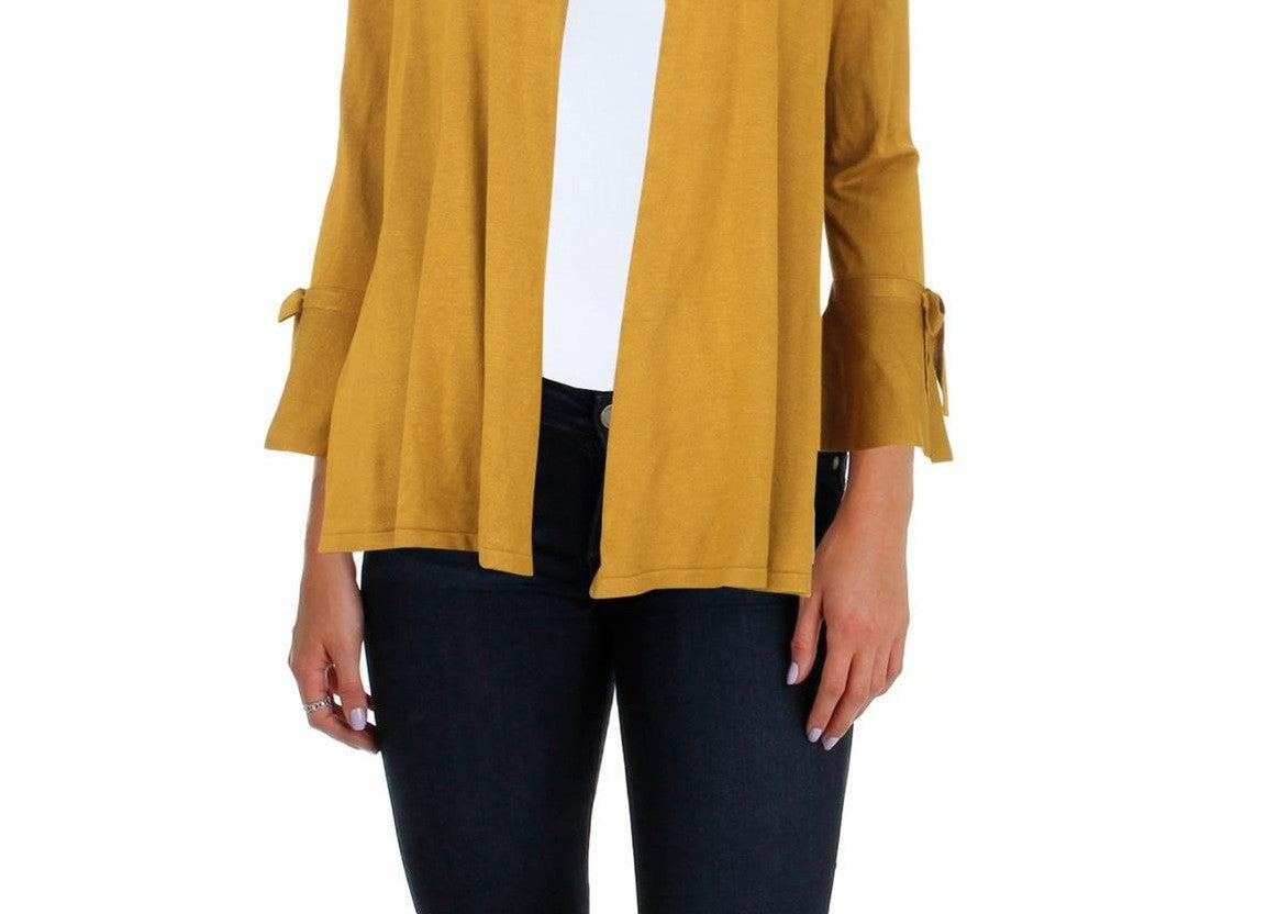 Cardigan Alfani Feminino com Manga Amarrada e Tamanho Extra Grande