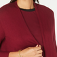Cardigan feminino Alfani com manga amarrada, vermelho, tamanho pequeno, médio