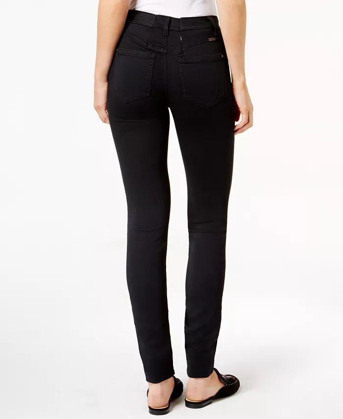 Calça jeans skinny feminina Incfinity da INC International Concepts, preta, tamanho 0, pequena