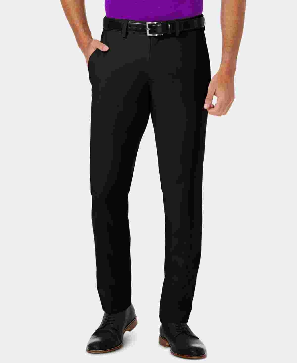 Calça skinny feminina INC International Concepts com bolso e zíper, preta, tamanho 10, pequena