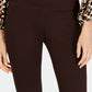 Legging feminina sem costura pequena INC International Concepts marrom tamanho 6P