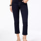 Calça jeans feminina reta e cropped da INC International Concepts, azul, tamanho 12