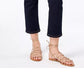 Calça jeans feminina reta e cropped da INC International Concepts, azul, tamanho 12