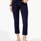 Calça jeans feminina reta e cropped da INC International Concepts, azul, tamanho 4