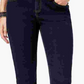 Calça jeans feminina reta e cropped da INC International Concepts, azul, tamanho 4
