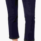Calça jeans feminina reta e cropped da INC International Concepts, azul, tamanho 4
