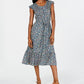 Vestido Felicia Feminino Lucky Brand Verde Multi Verde Tamanho Grande