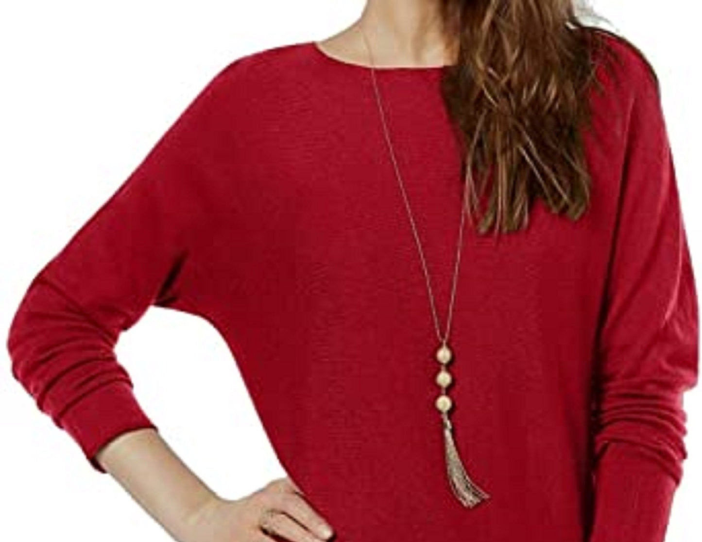 Suéter feminino vermelho INC International Concepts