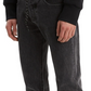 Calça jeans jogger Levi's 501 Original Straight-Fit Stretch Masculina Cinza Tamanho 40X32