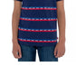 Camiseta listrada com logotipo Levi's Little Boy, azul, tamanho 4