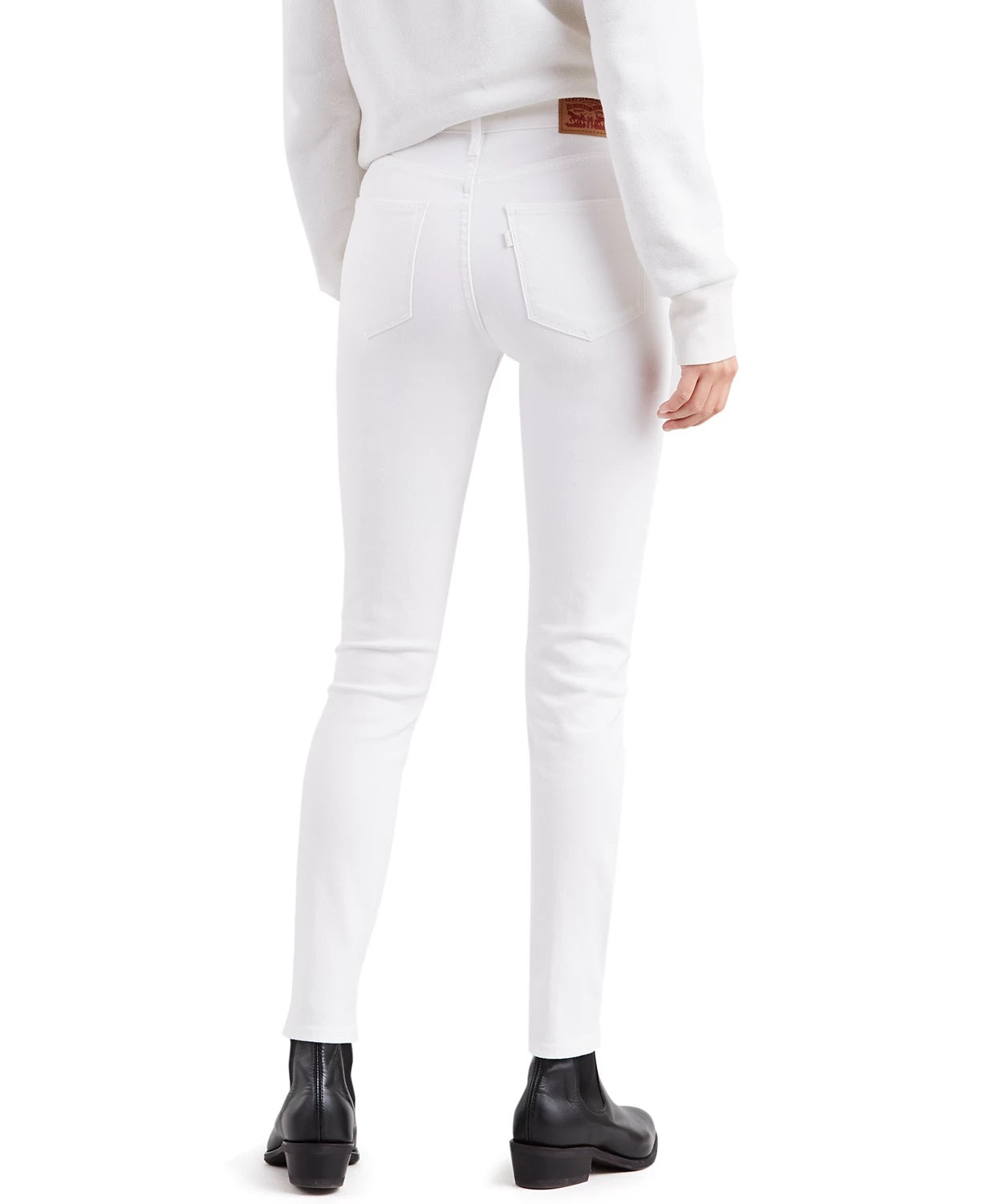 Calça jeans skinny Levi's Plus Size 721 de cintura alta, tamanho natural 18W, feminina