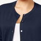 Cardigan feminino plus size Karen Scott, azul marinho, tamanho 2X
