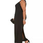 Vestido de gola alta com detalhes embelezados SL Women's Fashions Plus Size, preto, tamanho 20W
