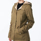 Jaqueta Anorak com Capuz Coleção B Junior Verde Alecrim Tamanho X-S