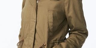 Jaqueta Anorak com Capuz Coleção B Junior Verde Alecrim Tamanho X-S