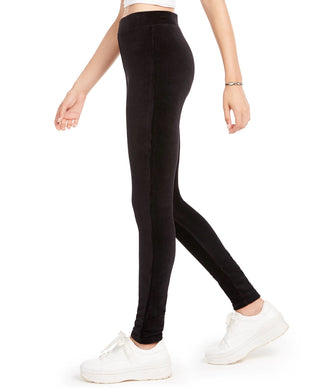 Leggings de veludo cotelê American Rag Juniors, pretas, tamanho pequeno